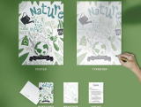 KAYU – Nature - A3 plakát s posterem pro nácvik písma, rukopisu, kaligrafie – 1