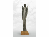 Barbora Fausová – Andělka - cínová socha