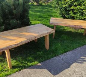 J&R Wood Design – Větší dubový stolek 