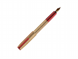KAYU – Kayu Egino - Červené plnící pero ze dřeva Ořechovce – 2