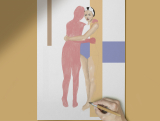 KAYU – Melancholická Láska - A3 plakát s posterem pro nácvik písma, rukopisu, kaligrafie – 1