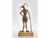 Barbora Fausová – Šašek - bronzová socha - originál, limitovaná edice, umění, kov – 1