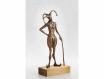 Barbora Fausová – Šašek - bronzová socha - originál, limitovaná edice, umění, kov – 2