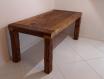 J&R Wood Design – Jídelní stůl ze starých trámů  – 1