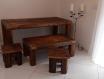 J&R Wood Design – Jídelní stůl ze starých trámů  – 2