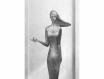 Barbora Fausová – Dívka s jablkem, cínová socha, limitovaná edice, umění, originál, kov – 1