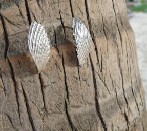 Katia Kolinger Jewelry – Náušnice - mušle z Uvita, Kostarika / The Earrings - a shell from Uvita, Costa Rica 