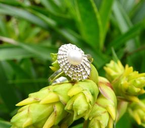 Katia Kolinger Jewelry – Prsten - mušle z Dominical, Kostarika / The Ring- a shell from Dominical, Costa Rica