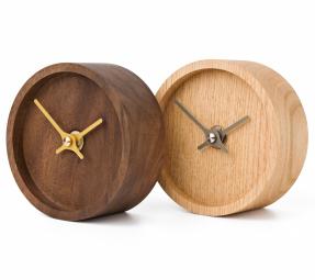 Stolní hodiny ze dřeva Clockies Touch