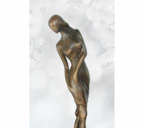 Barbora Fausová – Tanečnice - bronzová socha - originál, umění, limitovaná edice, bronz