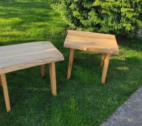 J&R Wood Design – Menší dubový stolek 