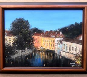 Milan Čihák – Praha - Noční Čertovka