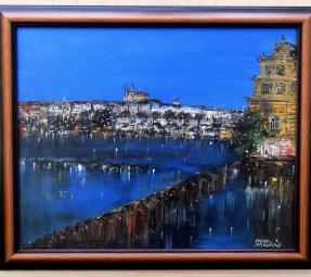 Milan Čihák – Praha - Noční Hradčany