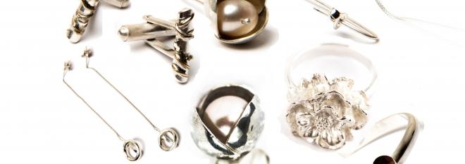 zlaté šperky, náušnice, autorské šperky, designový prsten, designové náušnice