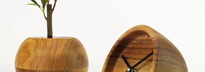 Interiérové doplňky z masivního dřeva