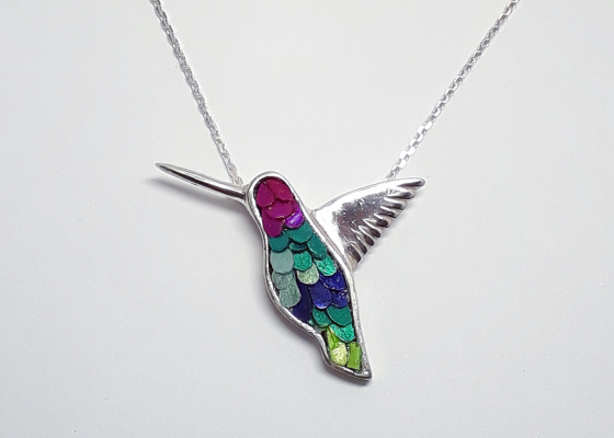 Katia Kolinger Jewelry – Náhrdelník Kolibřík