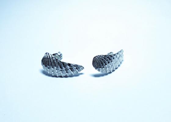 Katia Kolinger Jewelry – Náušnice -mušle z Puerto Viejo, Kostarika / The Earrings - a shell from Puerto Viejo, Costa Rica
