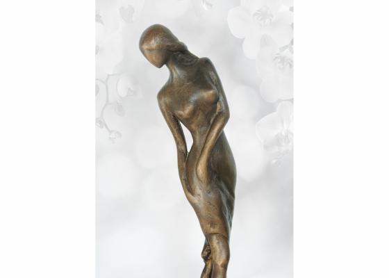 Barbora Fausová – Tanečnice - bronzová socha - originál, umění, limitovaná edice, bronz